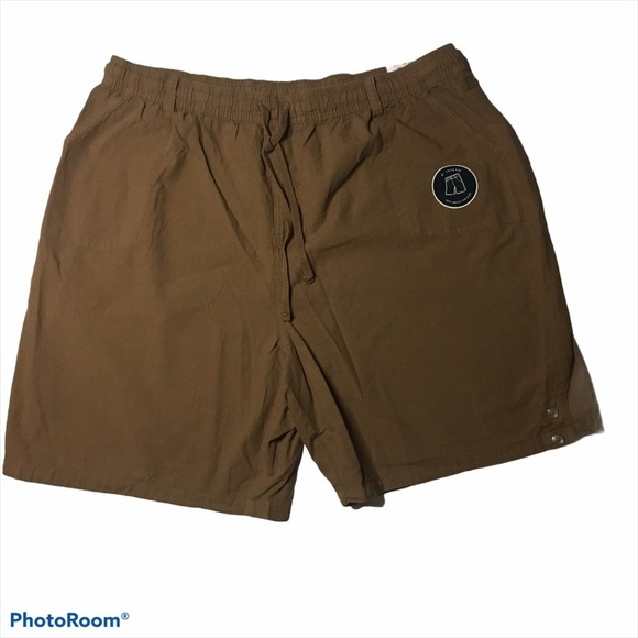 Karen Scott Brown Drawstring Waist Shorts Extra Large XL - Picture 1 of 12